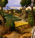 giorgione the adoration of the shepherds, detalj