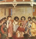 Giotto Scrovegni [30] Washing of Feet