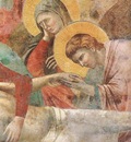 Giotto Scenes from the New Testament  Lamentation, Detalj, f