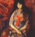 glackens portrait of a young girl