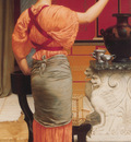 Godward Lesbia with her Sparrow