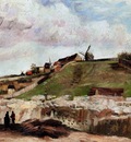 Van Gogh Vincent Montmartre the Quarry and Windmills