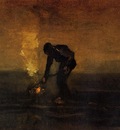 Van Gogh Vincent Peasant Burning Weeds