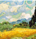 van Gogh Sadesfalt med cypresser, 1889, 73x93 5 cm, F 717, J