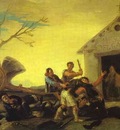 Francisco de Goya Fight at the Cock Inn