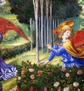 Benozzo Gozzoli Ange ramassant des fleurs dans un paysage celeste, De