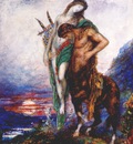 moreau dead poet borne by a centaur c1890