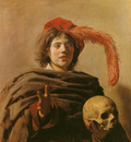 hals frans boy with a skull c1626
