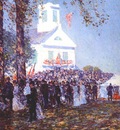 hassam country fair, new england