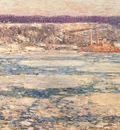 hassam ice on the hudson