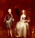Highmore Joseph Portrait Of A Lady And Gentleman