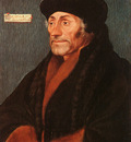Holbein Erasmus of Rotterdam, oil on wood, Metropolitan Muse