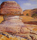Hunt William Holman The Sphinx Gizeh Looking towards the Pyramids of Sakhara