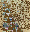 Klimt Expectation, 1905 09, mixed media with silver and gold