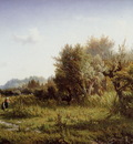 Kruseman van Elten Hendrik Summer landscape Sun