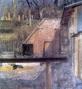 courtyard in zwierzyniec, cracow