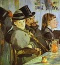 Edouard Manet At the Cafe