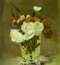 Edouard Manet Flowers in a Crystal Vase