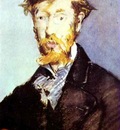 Edouard Manet Portrait of George Moore