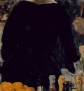 Manet A bar at Folies Bergeres, 1881 82, Detalj 2 96x130 c
