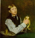 Manet Portratt av Leon Leenhoff Paronskalaren , 1868, 85x71