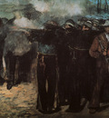 Manet Study for Execution of the Emperor Maximilian, 1867,