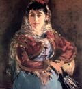 Portrait of Emilie Ambre in the role of Carmen