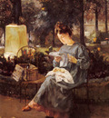 Marec Victor Afternoon In Luxembourg Gardens