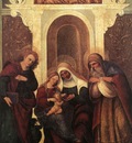 MAZZOLINO Ludovico Madonna And Child With Saints