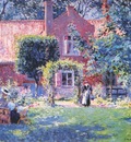 melchers unpretentious garden 1906
