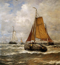 Mesdag Hendrik Willem Incoming Ships Sun
