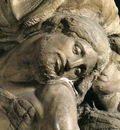 Michelangelo Pieta c1550 detail2