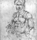 Michelangelo Portrait of Vittoria Colonna