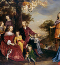 Mijtens Jan Mr van de Kerckhoven and his family Sun