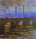 Claude Monet London  The Waterloo Bridge