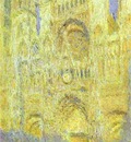 Claude Monet The Rouen Cathedral in the Evening