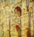 Monet La cathedrale de Rouen, le portail et la tour Saint Ro