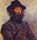 Monet Portrait of Poly, the Fisherman from Belle Ile