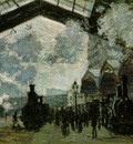 Monet Saint Lazare Station, 1877, 54 3x73 6 cm, NG London