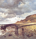 Monet The Headland of the Heve at Low Tide