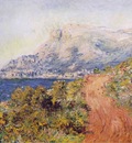 Monet The Red Road near Menton, 1884, 65x81 cm, Private
