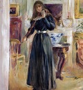 Morisot Berthe Julie Playing a Violin