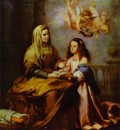 Bartolome Esteban Murillo Childhood of Virgin