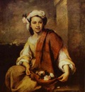 Bartolome Esteban Murillo Flower Seller