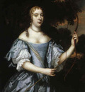 Mytens Jan Portrait of a Young Lady as Diana