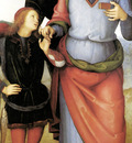 Perugino Archangel Raphael with Tobias