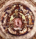 perugino pietro god the creator and angels 1507