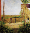 Pissarro Camille The railroad bridge at Bedford Park 1 Sun