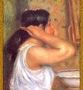 po par 287 la toilette femme se peignant 1907