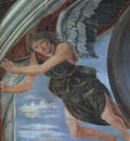 Pollaiuolo,A  Angel, 1467, detail of fresco at the Chapel of